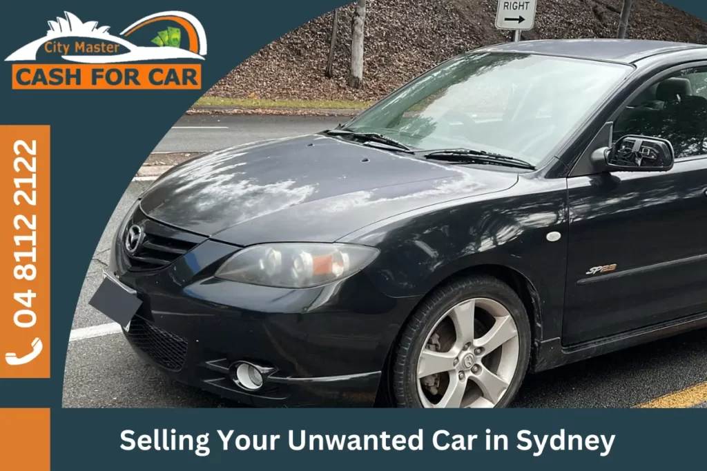 Key Points to Consider When Selling Your Unwanted Car in sydney